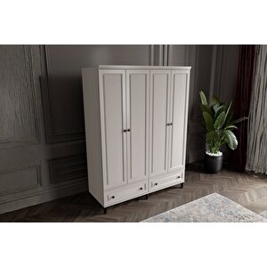 Zare Sand 4 Kapılı Gardırop