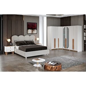 Shila 7 Kapılı Köşe Yatak Odası Takımı