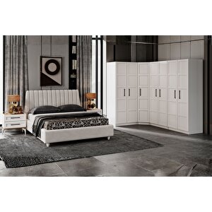 Ronza 7 Kapılı Köşe Yatak Odası Takımı