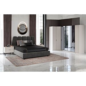 Riwa 7 Kapılı Köşe Yatak Odası Takımı