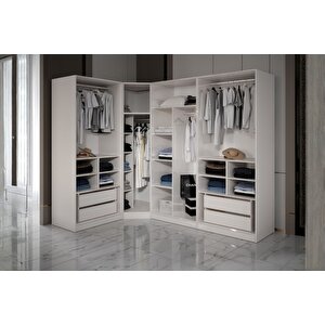 Riwa 7 Kapılı Köşe Yatak Odası Takımı