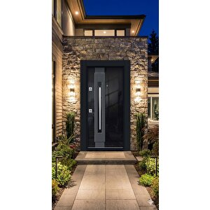 High-gloss Yüzeyli (kırılmaz) Modern Villa Kapısı