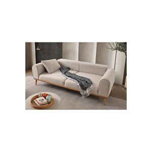 Paris 3+1 Koltuk Takımı Sütlü Kahve