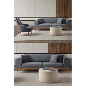 Paris 3+1 Koltuk Takımı Gri Gri