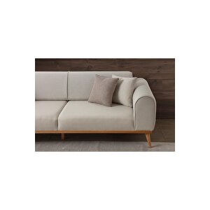 Paris 3+1 Koltuk Takımı Bej Renk