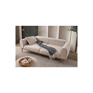 Paris 3+3 Koltuk Takımı Sütlü Kahve