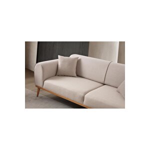 Paris 3+3 Koltuk Takımı Sütlü Kahve