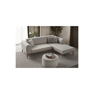 Paris Sol Köşe Koltuk Takımı Krem Sol