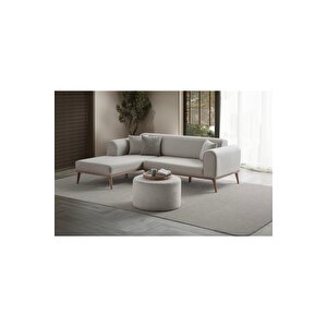 Paris Sağ Köşe Koltuk Takımı Krem Sağ