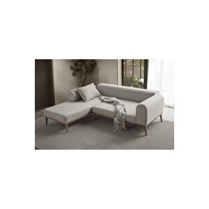 Paris Sağ Köşe Koltuk Takımı Krem Sağ