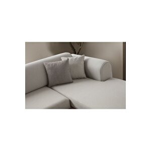 Paris Sağ Köşe Koltuk Takımı Krem