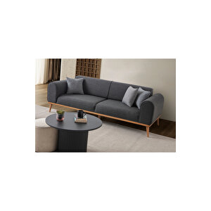 Paris 3+3+1 Koltuk Takımı Antrasit