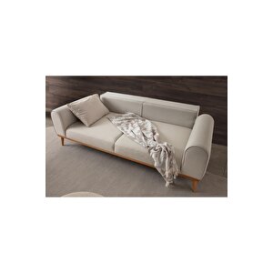 Paris 3+3 Koltuk Takımı Krem