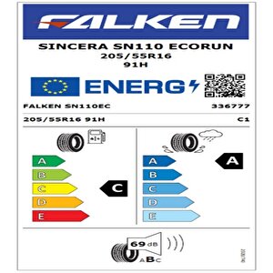 205/55 R16 Tl 91h Sincera Sn110 Oto Yaz Lastiği (üretim Tarihi:2025)