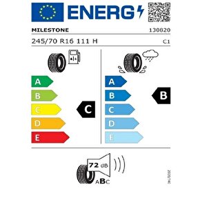 245/70 R16 Tl 111h Reinf. Suvmile H/t Suv 4x4 Yaz Lastiği (üretim Tarihi:2025)