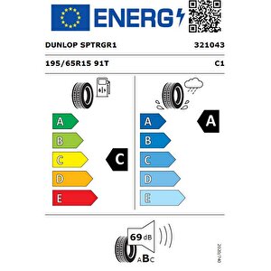 195/65 R15 91t Sp Touring R1 Oto Yaz Lastiği ( Üretim Yılı: 2024 )