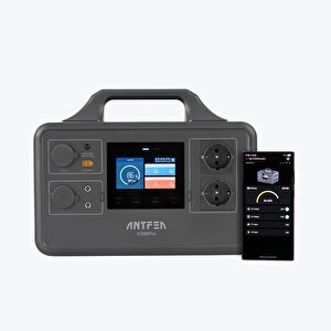 S1000pro Taşınabilir Güç Sistemi 1200w + 100w Taşınabilir Güneş Paneli + Mc4 Xt60 Dönüşüm Kablosu 5m