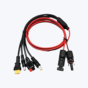 Mc4-multi Dönüşüm Kablosu (xt60-dc7909-dc5521-anderson) 3 Metre