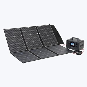 S1000pro Taşınabilir Güç Sistemi 1200w + 250w Taşınabilir Güneş Paneli + Mc4 Xt60 Dönüşüm Kablosu 5m