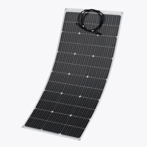 Antfea 12.8v 100ah Mavi Abs Akü + 100w Esnek Güneş Paneli