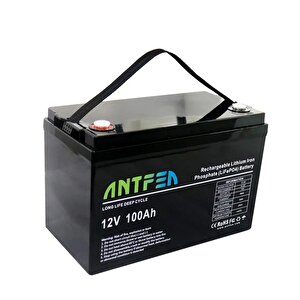 Antfea 12.8v100ah Abs Lityum Akü Lifepo4