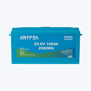 25.6v 100ah Abs Lityum Akü Akıllı Ekran Lifepo4