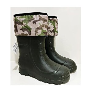 Kamuflaj Konçlu Avcı Çizmesi 43 No