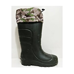 Kamuflaj Konçlu Avcı Çizmesi 43 No