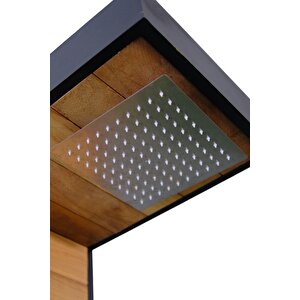 Premium İroko Havuz Duşu