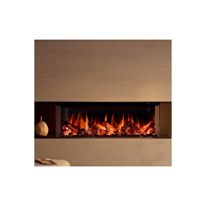 Copart Zaya Laden 120 - Isıtmalı 3 Taraflı Elektrikli Şömine