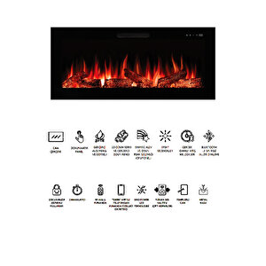 Copart Zaya Masta 100 - Isıtmasız Elektrikli Şömine