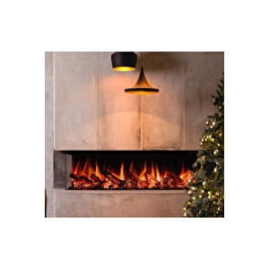 Copart Zaya Laden 150 - Isıtmalı 3 Taraflı Elektrikli Şömine