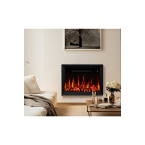 Copart Zaya Alaf 80 Derin - Isıtmalı Elektrikli Şömine