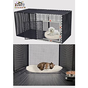 60cm X 120cm  Yükseklik 60 Cm  Sık Aralıklı, Köpek, Kedi, Tavşan, Ginepig, Tavuk, Civciv ,kafes Lgn60_sc120_auk