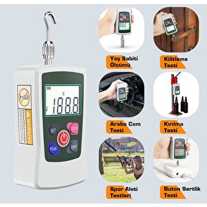 Amf-20 Dijital İtme Çekme Kuvveti Ölçer 20 Newton