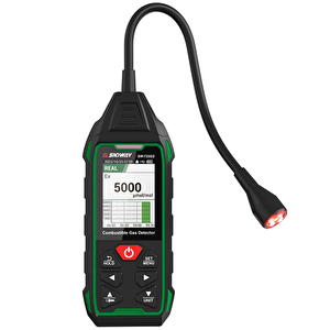 Sndway Sw-733gs Hassas Yanıcı Gaz Dedektörü Ppm Ve Lel Ölçer