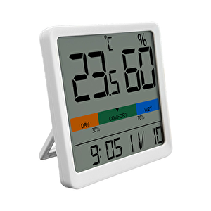 Vgw 23 Kalibrasyon Menülü Sıcaklık Nem Ve Saat Göstergesi