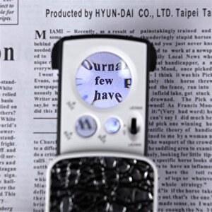 Üç Mercekli Işıklı Büyüteç 30x 60x 90x