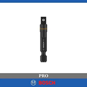 Bosch Pro 1/4 Bits Girişli 1/4 Kare Lokma Adaptörü 2608522562