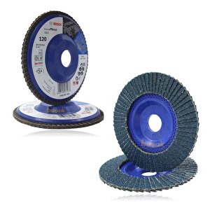 Bosch Expert 125 Mm 120 Kum X551 Plastik Metal-inox Flap Disk (1 Ad) 2608607368
