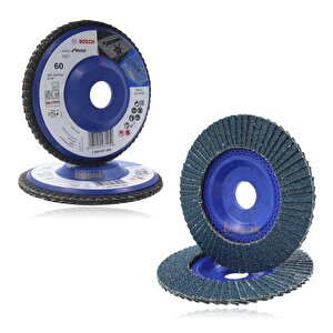 Bosch Expert 125 Mm 60 Kum X551 Plastik Metal-inox Flap Disk (1 Ad) 2608607366