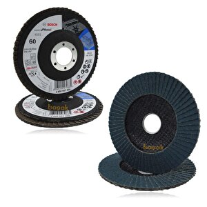 Bosch Expert 115 Mm 60 Kum X551 Fiber Metal-inox Flap Disk (1 Ad) 2608607350