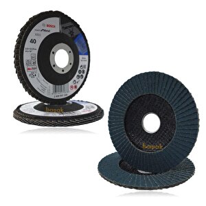 Bosch Expert 115 Mm 40 Kum X551 Fiber Metal-inox Flap Disk (1 Ad) 2608607349