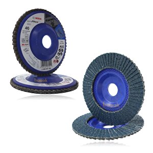 Bosch Expert 115 Mm 40 Kum X551 Plastik Metal-inox Flap Disk (1 Ad) 2608607361