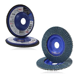 Bosch Expert 115 Mm 120 Kum X551 Plastik Metal-inox Flap Disk (1 Ad) 2608607364