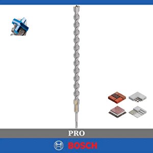 Bosch Pro Sds Plus-5x 24 X 450 Mm Dört Elmaslı Matkap Ucu 2608706958