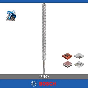 Bosch Pro Sds Plus-5x 19 X 300 Mm Dört Elmaslı Matkap Ucu 2608706948