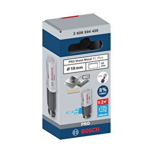 Bosch Pro 19 Mm İnox Ve Çelik Kesim Panç 2608594439