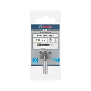 Bosch Pro 20 Mm Hss Havşa Matkap Ucu 90° 5 Ağızlı Çelik 2608596373
