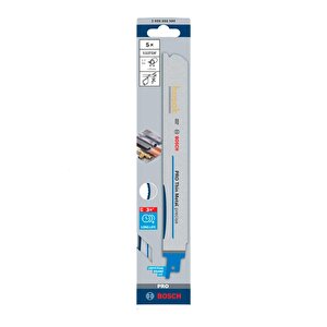 Bosch Pro S 1137 Eaf 1-3 Mm Metal Boru 5'li Panter Testere Ucu 225 Mm 2608658989
